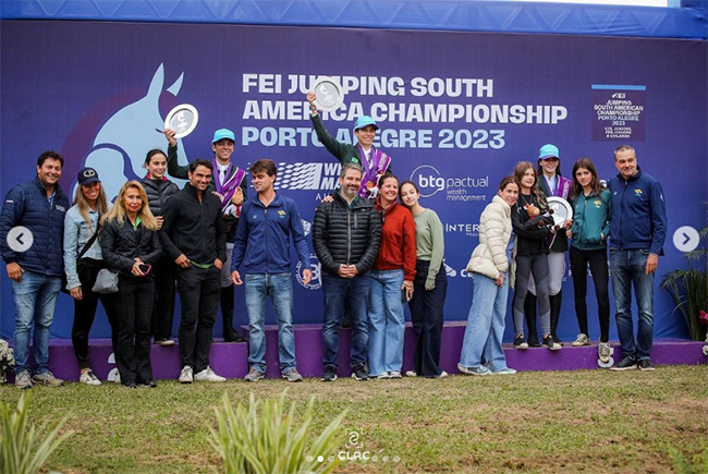 Só deu Brasil na abertura Sul-Americano da Juventude na Hípica Paulista -  Sociedade Hípica Paulista